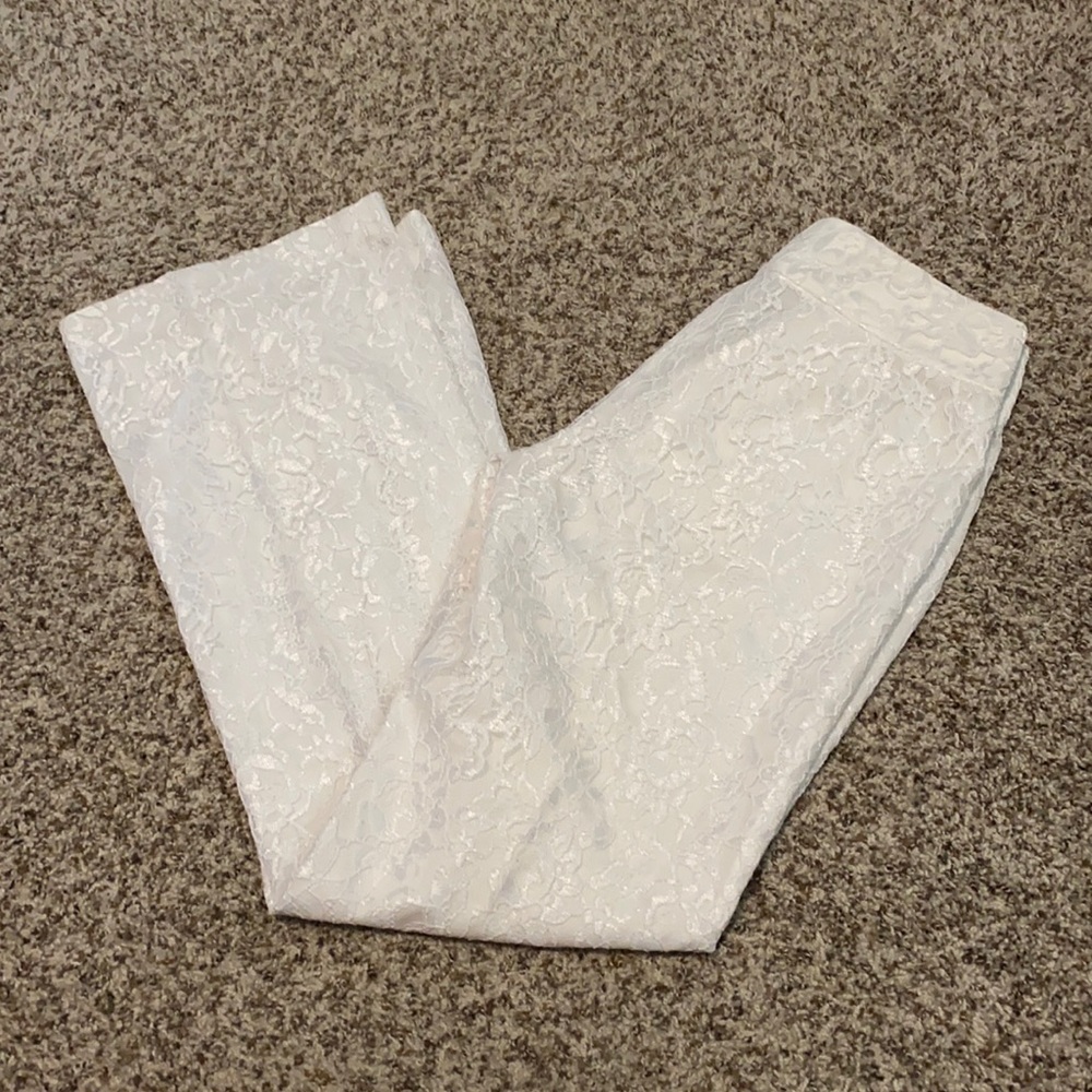 MODA International Lace Wide Let Trousers
